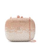 Isla Embellished Clutch - Pink & Purple
