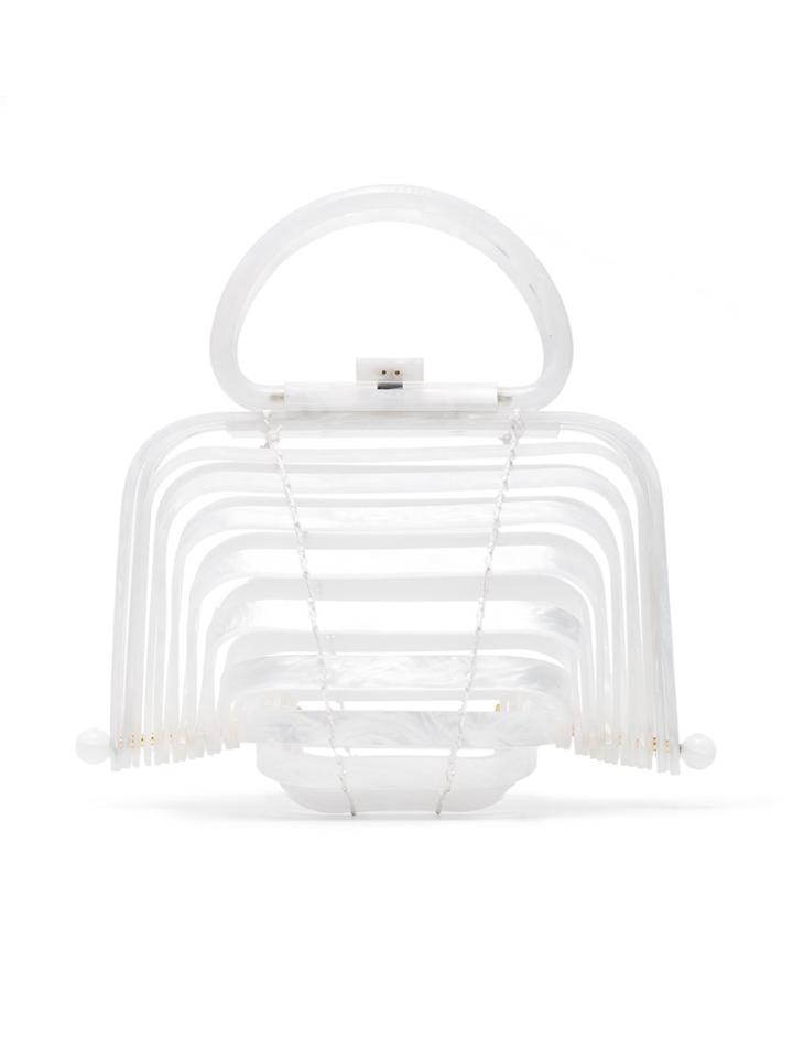 Cult Gaia White Lilleth Mini Bag