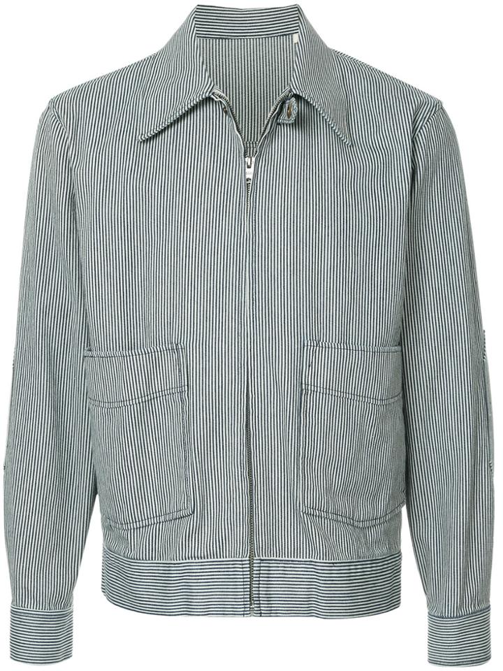 Kent & Curwen Zipped Fitted Jacket - Blue