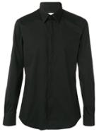 Givenchy Button-up Shirt, Men's, Size: 42, Black, Cotton/polyamide/spandex/elastane
