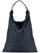 Mismo Printed Shoulder Bag - Blue