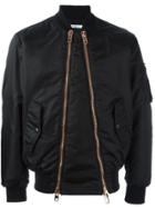 Givenchy Double Zip Bomber Jacket - Black