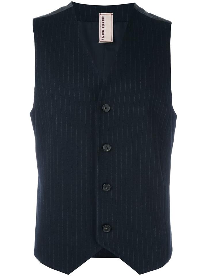 Antonio Marras Pinstripe Waistcoat