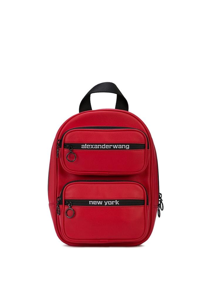 Alexander Wang Attica Backpack - Red