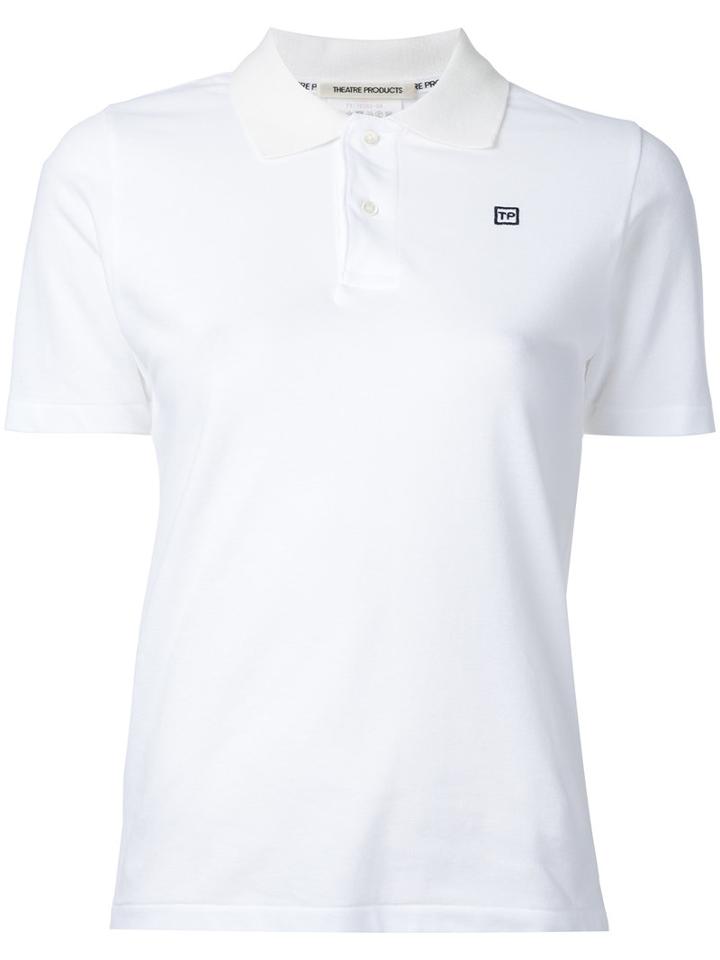 Theatre Products - Classic Polo Shirt - Women - Cotton/polyurethane - One Size, White, Cotton/polyurethane