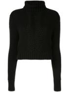 Aje Knitted Sweatshirt - Black