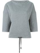 Eleventy Embellished Neckline Sweatshirt