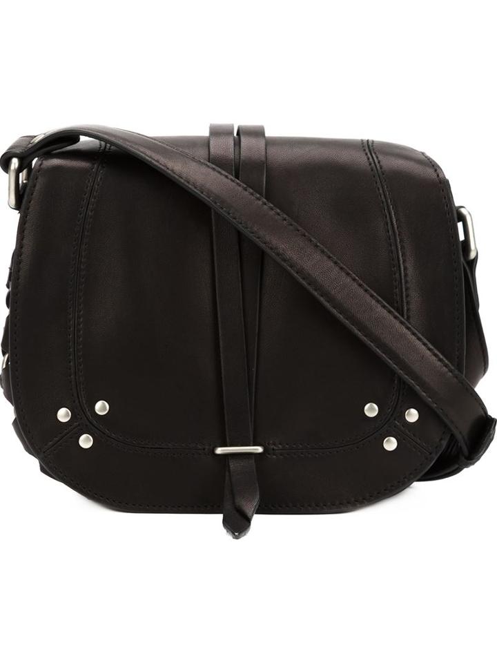 Jérôme Dreyfuss Nestor Crossbody Bag, Women's, Black, Goat Skin