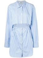 Ground Zero Two Way Shirt Dress - Blue