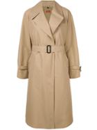 Des Prés Belted Trench Coat - Brown