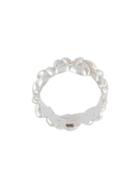 Bea Bongiasca Thin Rice Grain Cluster Ring, Women's, Metallic