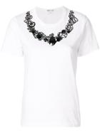Comme Des Garçons Comme Des Garçons Embellished Print T-shirt - White