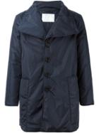 Societe Anonyme Buttoned Oversized Collar Parka