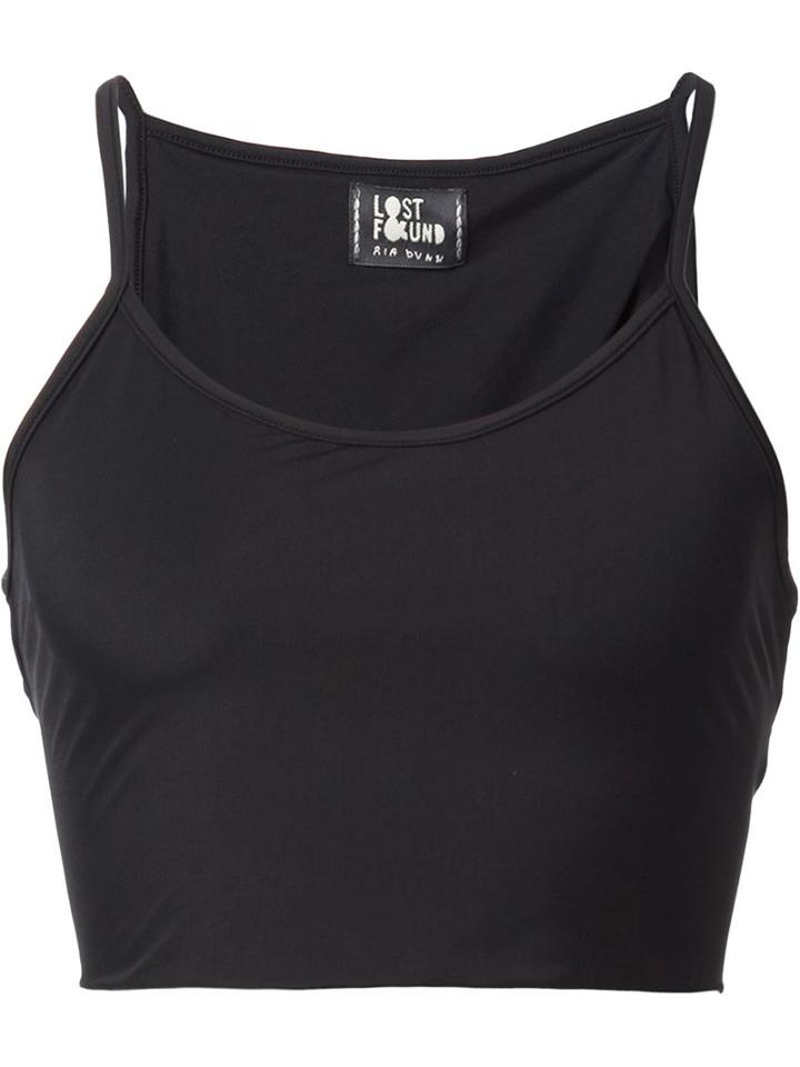 Lost And Found Spaghetti Strap Cropped Top