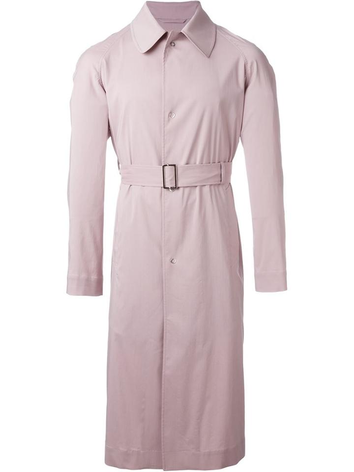 E. Tautz Belted Mid Length Trench Coat