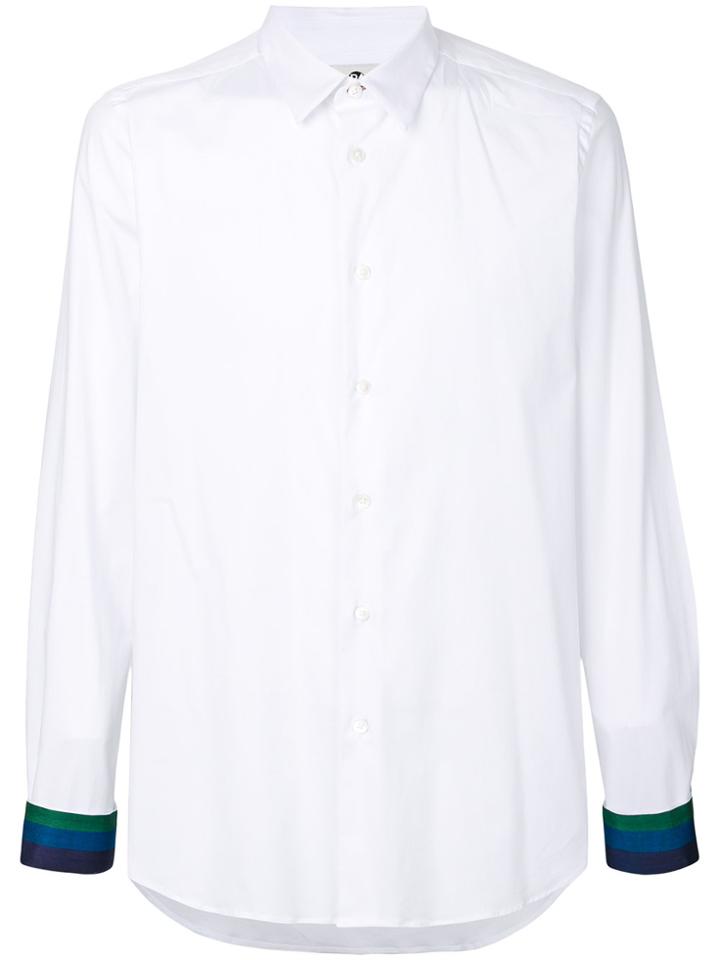 Ps By Paul Smith Slim Shirt - White