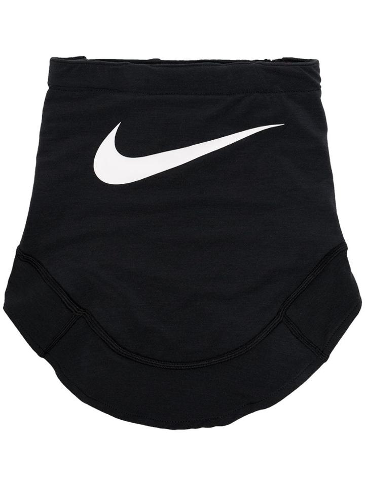 Nike X Mmw Black Logo Print Face Mask