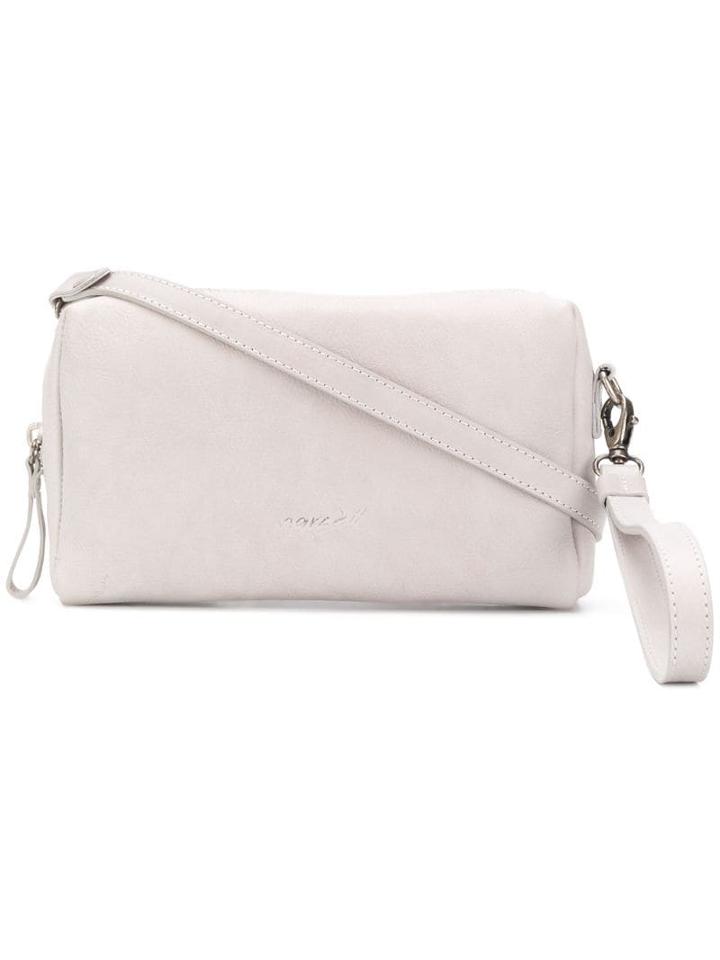 Marsèll Embossed Logo Clutch Bag - Grey