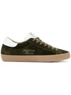 Philippe Model Paris Lace-up Leather Trainers - Green