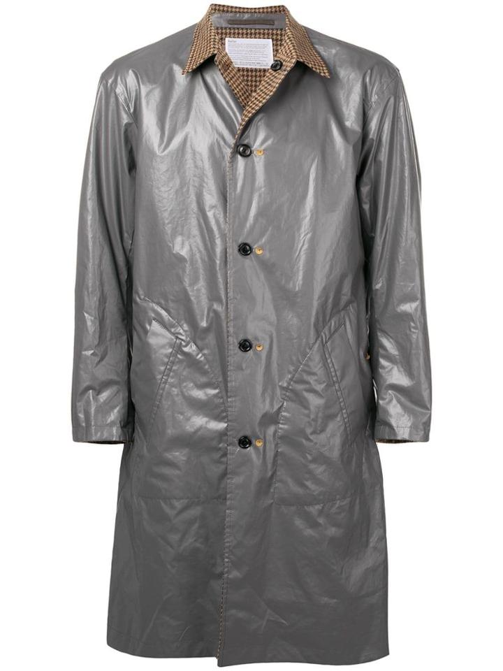 Kolor Reversible Coat - Grey