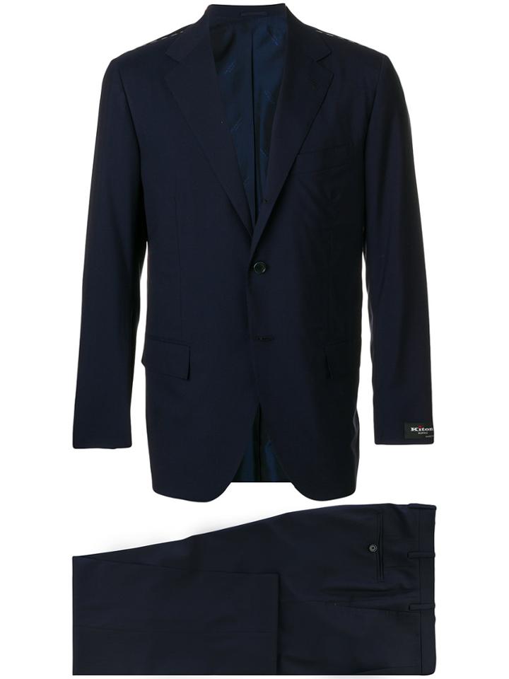 Kiton Slim Fit Formal Suit - Blue