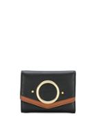 See By Chloé Aura Trifold Wallet - Black