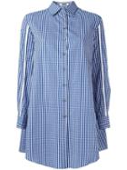 Jourden Open Sleeve Shirt, Women's, Size: 38, Blue, Cotton