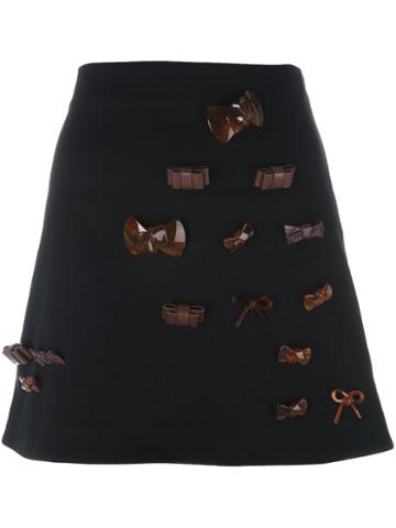 J.w.anderson Bow Applique Skirt