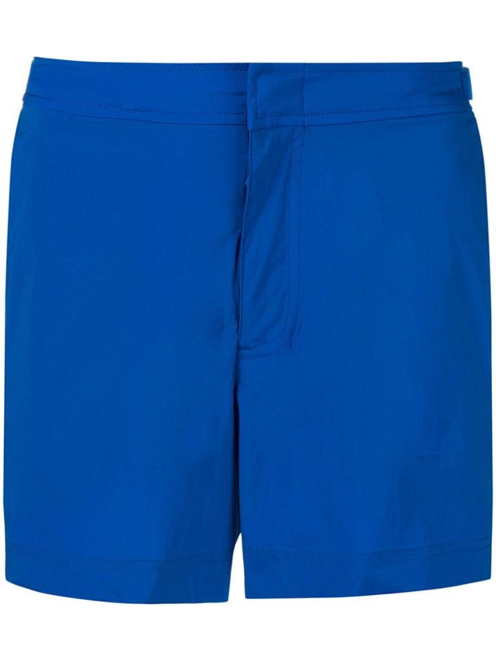 Orlebar Brown Locking Felt Waist Swim Shorts - Blue