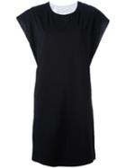 Mm6 Maison Margiela T-shirt Dress, Women's, Size: Medium, Black, Cotton