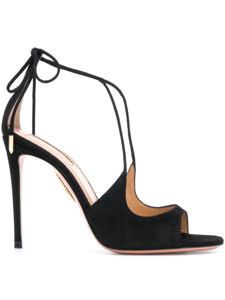 Aquazzura Sofia Sandals - Black