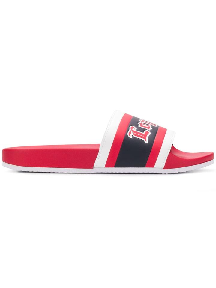 Tommy Hilfiger Loyalty Slides - Red