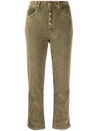 Dondup Corduroy-style Trousers - Green