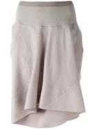 Rick Owens 'bud' Shorts, Women's, Size: 40, Nude/neutrals, Silk/cotton/polyamide/wool