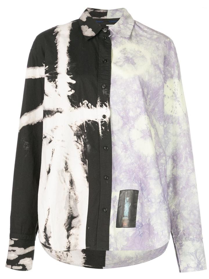 Proenza Schouler Tie Dye Shirt - Black