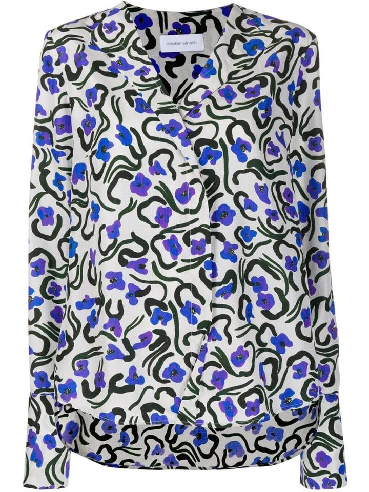 Christian Wijnants Tarani Flower Blouse - White