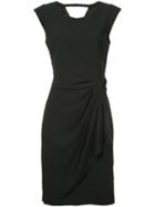Loveless Ruched Detail Dress - Black