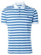 Burberry Brit Striped Polo Shirt, Men's, Size: Xs, White, Cotton
