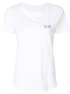 Chinti & Parker Front Printed T-shirt - White