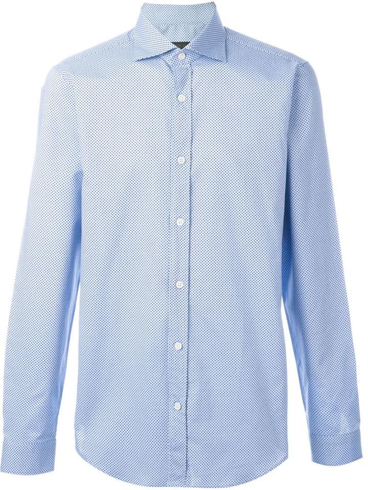 Z Zegna Dot Print Shirt