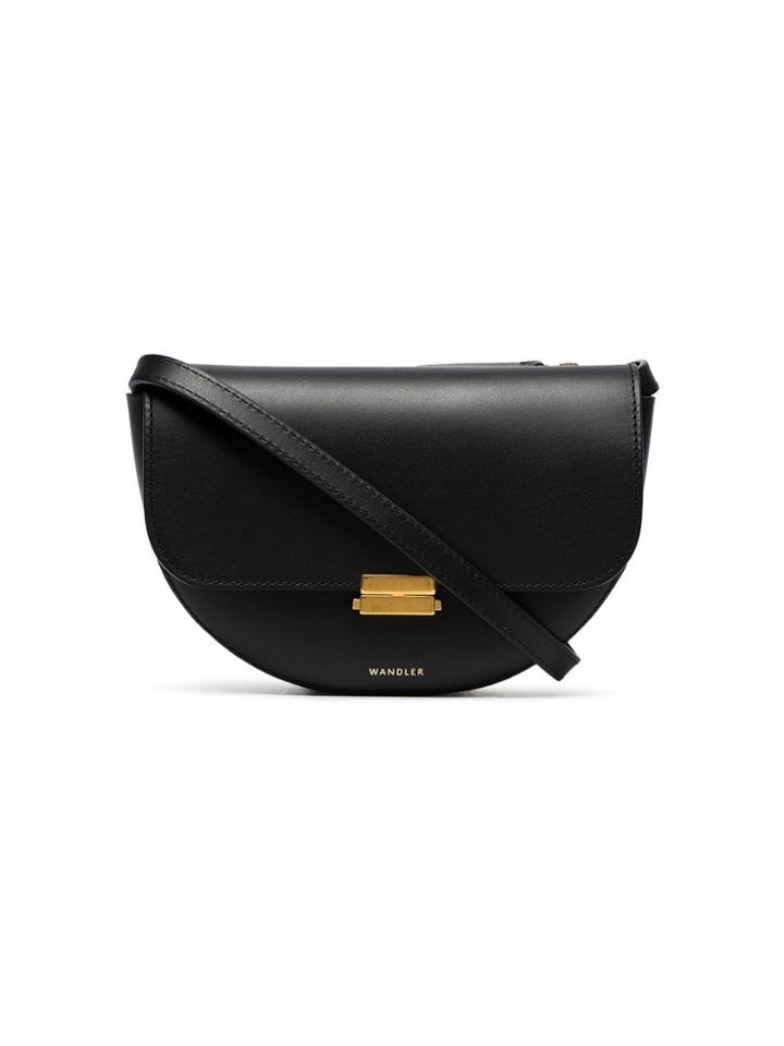 Wandler Black Anna Buckle Belt Bag