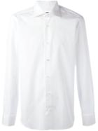 Barba Classic Button Down Shirt, Men's, Size: 41, White, Cotton