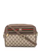 Gucci Pre-owned Shelly Line Gg Supreme Shoulder Bag - Neutrals