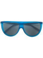 Celine Eyewear 'thin Shadow' Sunglasses - Blue