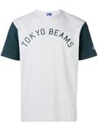 Champion Slogan Crewneck T-shirt - Grey