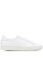 D.a.t.e. Flat Lace-up Sneakers - White