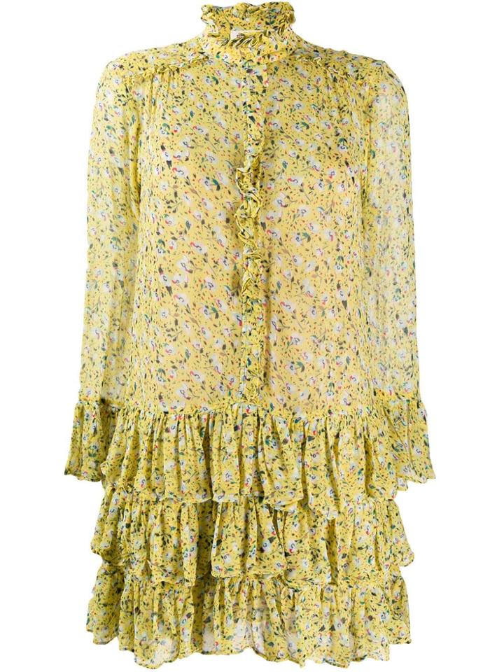 Zadig & Voltaire Rebbie Anemone Dress - Yellow