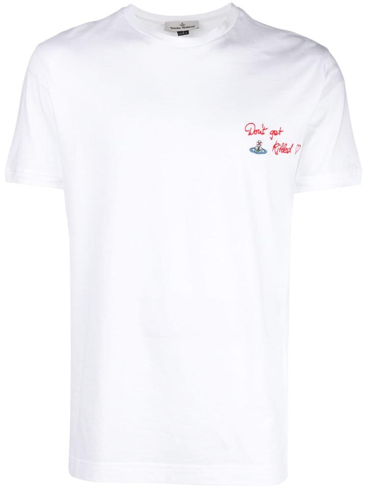 Vivienne Westwood Don't Get Killed T-shirt - White