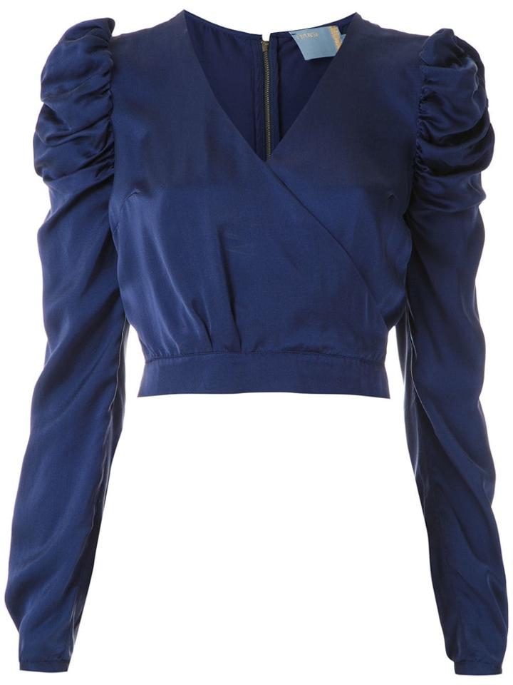Cruise Cardiff Silk Top - Blue