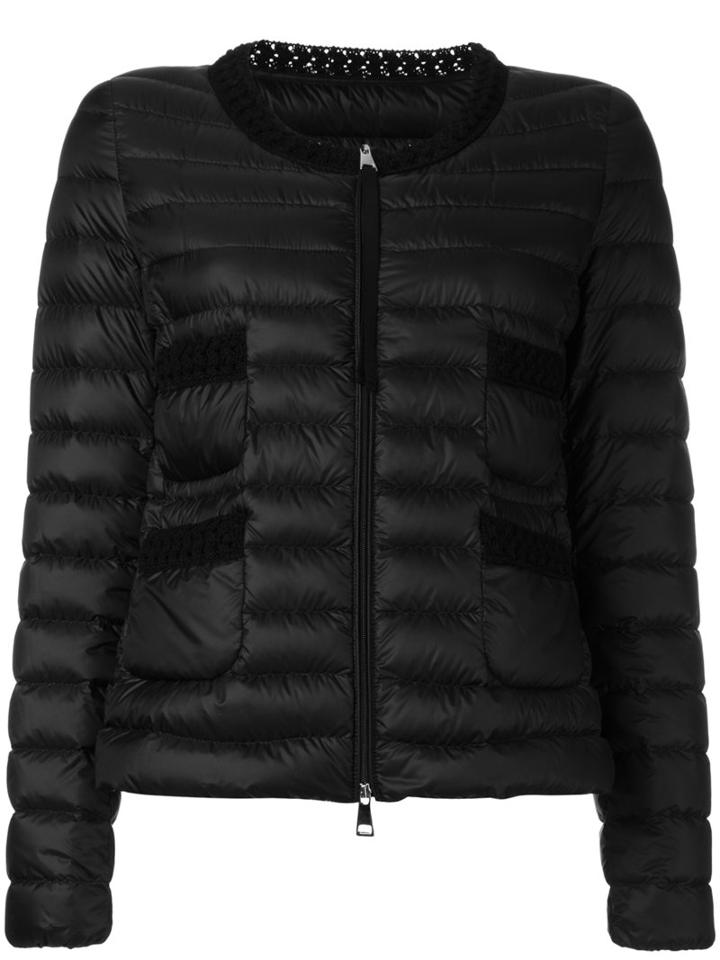 Moncler Classic Puffer Jacket, Women's, Size: 2, Black, Polyamide/feather Down